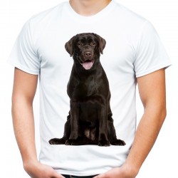 Koszulka męska z psem