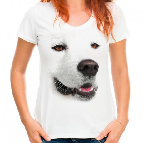 koszulka damska z psem