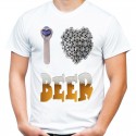 Koszulka  dla piwosza i love beer