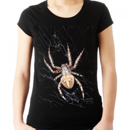 Koszulka damska z pająkiem