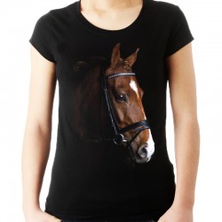 Koszulka damska z głową konia