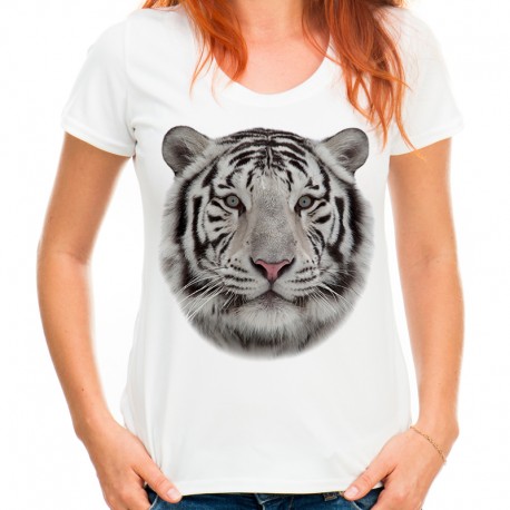 koszulka z białym tygrysem