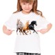 Koszulka dziecięca z końmi