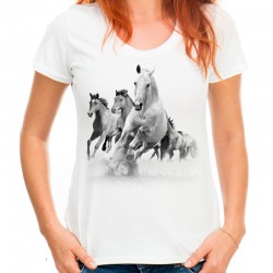 koszulka damska z koniem