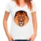 koszulka z lwem damska