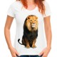 koszulka z lwem damska