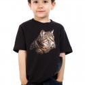 Koszulka dziecięca z kotem