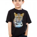 Koszulka dziecięca z leopardem