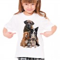 Koszulka z psami
