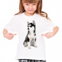 Koszulka z Husky Syberyjskim
