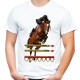 koszulka męska z końmi