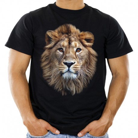 Koszulka z głową lwa