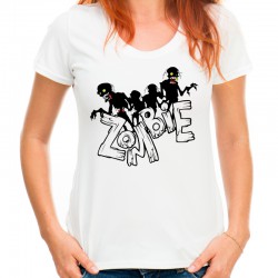 Koszulka damska z zombie