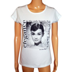 Koszulka z Audrey Hepburn beauty