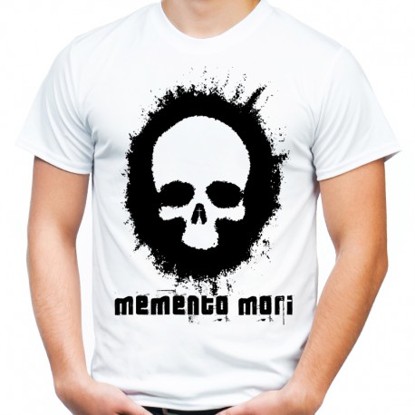Koszulka z czaszką Memento Mori