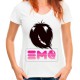 Koszulka z napisem EMO