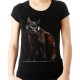 t-shirt czarny z Kotem 
