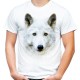 Koszulka z wilkiem białym