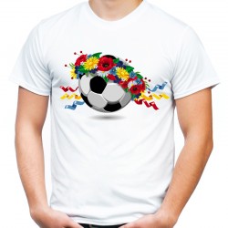 Koszulka z piłką folk