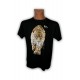 Koszulka męska czarna z jaguarem
