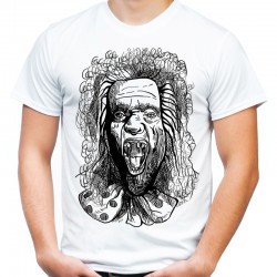 Koszulka z klaunem horror 