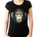 Koszulka damska z szympansem