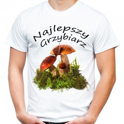 Koszulka Najlepszy Grzybiarz na grzyby