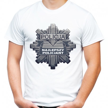 Koszulka najlepszy policjant na świecie