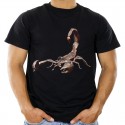 Koszulka czarna  ze skorpionem