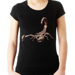 Koszulka ze skorpionem damska