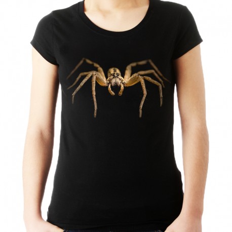 Koszulka damska z pająkiem wilczym
