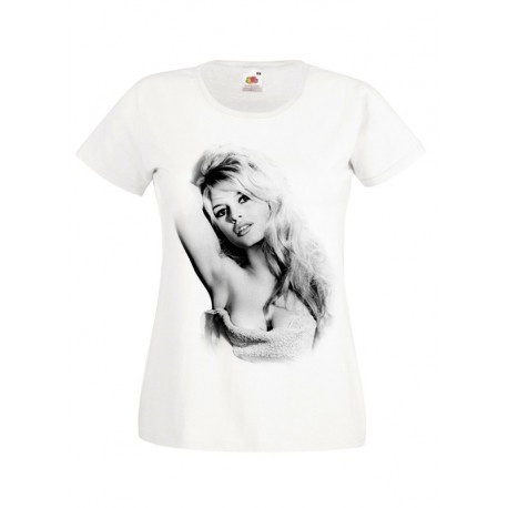 koszulka z nadrukiem Brigitte Bardot motyw 001
