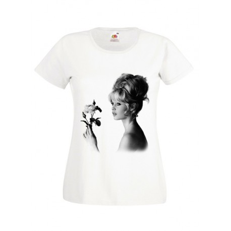 koszulka z nadrukiem Brigitte Bardot motyw 002