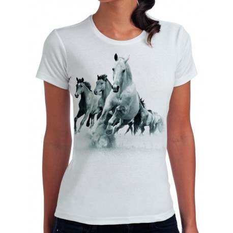 koszulka damska z koniem KN002