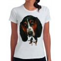 koszulka damska z psem