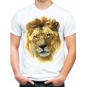 Koszulka z lwem męska KT02M