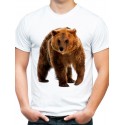 koszulka męska z niedźwiedziem