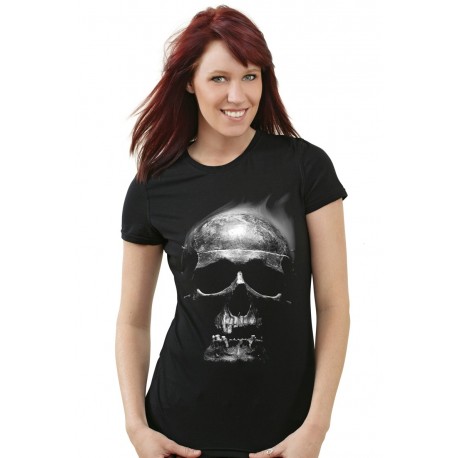 Koszulka damska z czaszką 