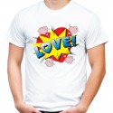 koszulka męska LOVE 6