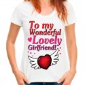 koszulka damska  TO MY GIRLFRIEND